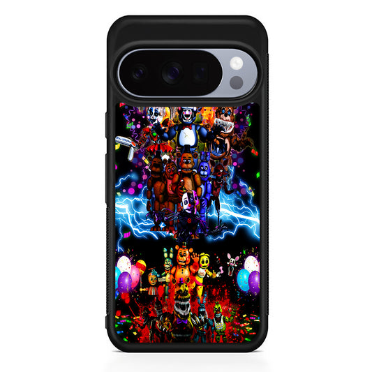 Five Nights at Freddy's Party Google Pixel 10 Pro Case | Slim Google Pixel 10 Pro Rubber Case