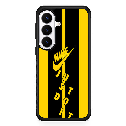 Nike Yellow Stripe Just Do It Samsung Galaxy S26 Plus Case | Stylish Protective Cover for Samsung Galaxy S26 Plus