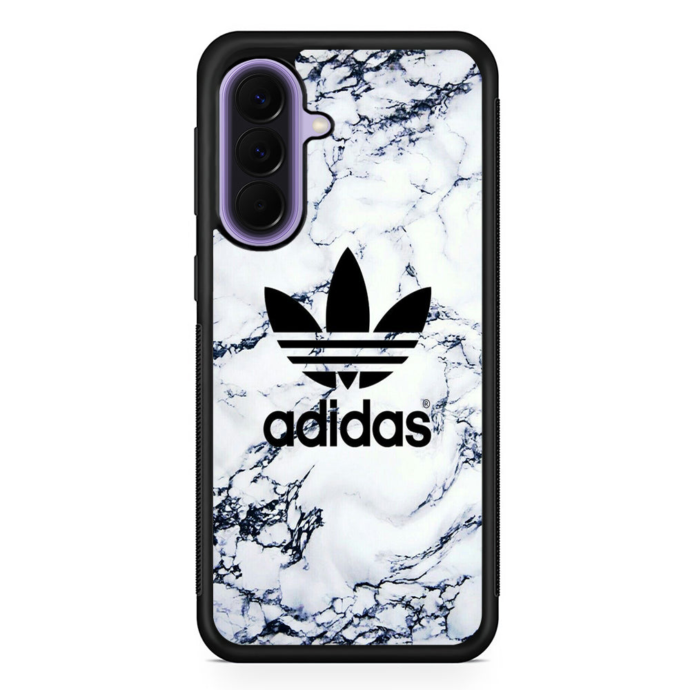 Adidas White Marble Samsung Galaxy A57 Case | Slim Samsung Galaxy A57 Rubber Case