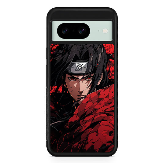 Itachi Uchiha Red Clothes Google Pixel 8 Case | Durable Protective Cover for Google Pixel 8