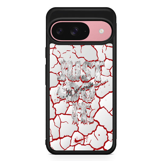 Nike On The Red Crack Google Pixel 9 Case | Durable Google Pixel 9 Cover