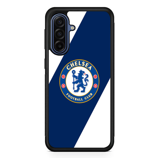Chelsea FC Stripe Sling Logo Samsung Galaxy A17 Case | Slim Protective Phone Cover
