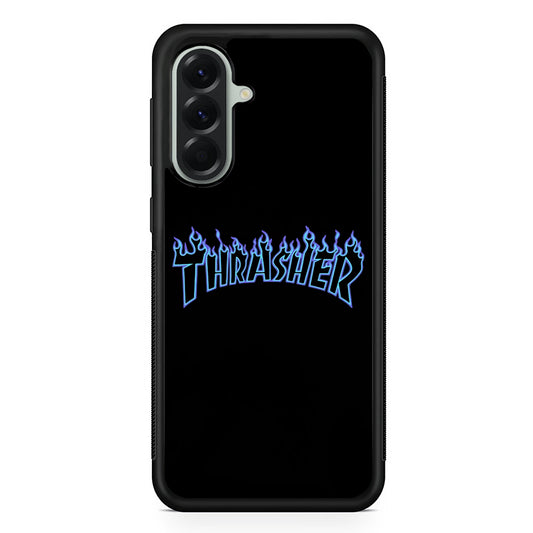 Thrasher Blue Flame Samsung Galaxy A56 Case | Durable Samsung Galaxy A56 Cover