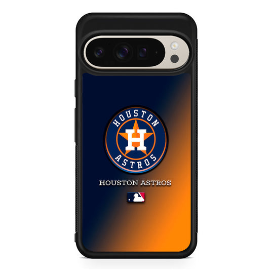 MLB Houston Astros Logo Google Pixel 9 Pro Case | Slim Protective Cover