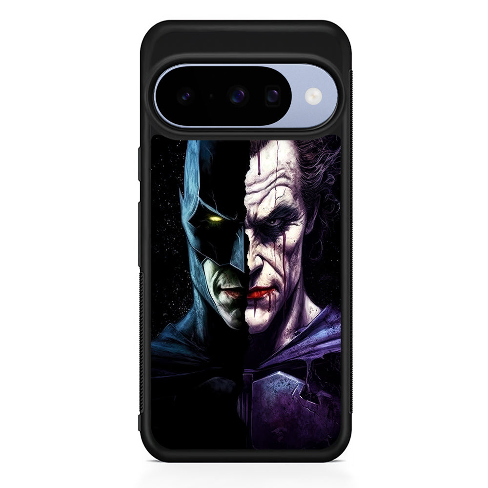 Batman Vs Joker Enemies Forever Google Pixel 10 Case | Google Pixel 10 Rubber Protective Case