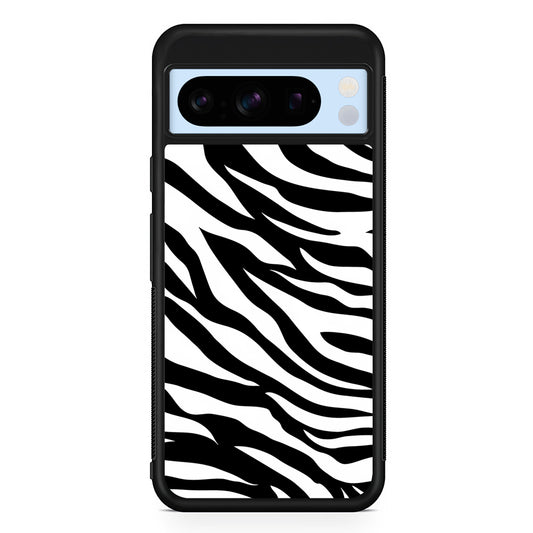 Zebra Skin Pattern Google Pixel 8 Pro Case | Slim Rubber Case for Google Pixel 8 Pro