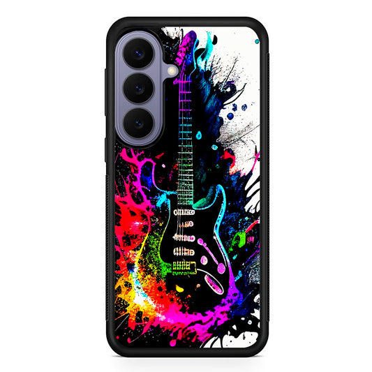 Guitar Art Explosion Samsung Galaxy S26 Case | Durable Rubber Case for Samsung Galaxy S26