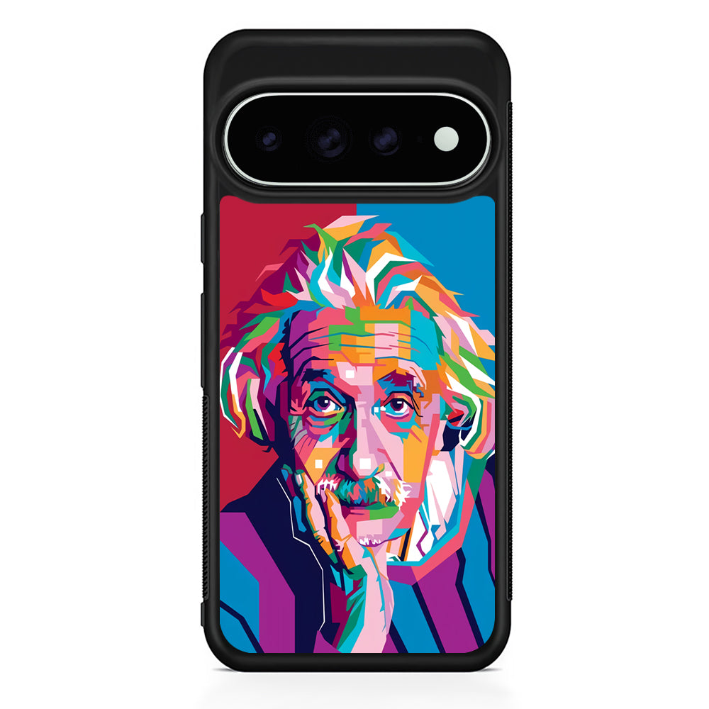 Albert Einstein Pop Art Illustration Google Pixel 11 Pro XL Case - Custom Design Protective Case