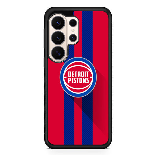 NBA Detroit Pistons Victory Ball Samsung Galaxy S26 Ultra Case | Slim Protective Case for Samsung Galaxy S26 Ultra