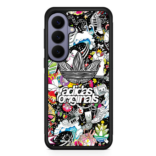 Adidas Original Collage Formation Samsung Galaxy S26 Case | Slim Protective Rubber Case for Samsung S26