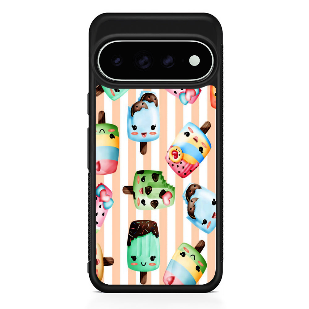 Cute Face Ice Cream Stick Google Pixel 11 Pro XL Case - Custom Design Protective Case