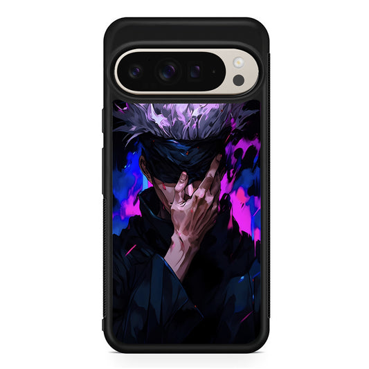 Jujutsu Kaisen Satoru Gojo Art Google Pixel 9 Pro Case | Slim Protective Cover
