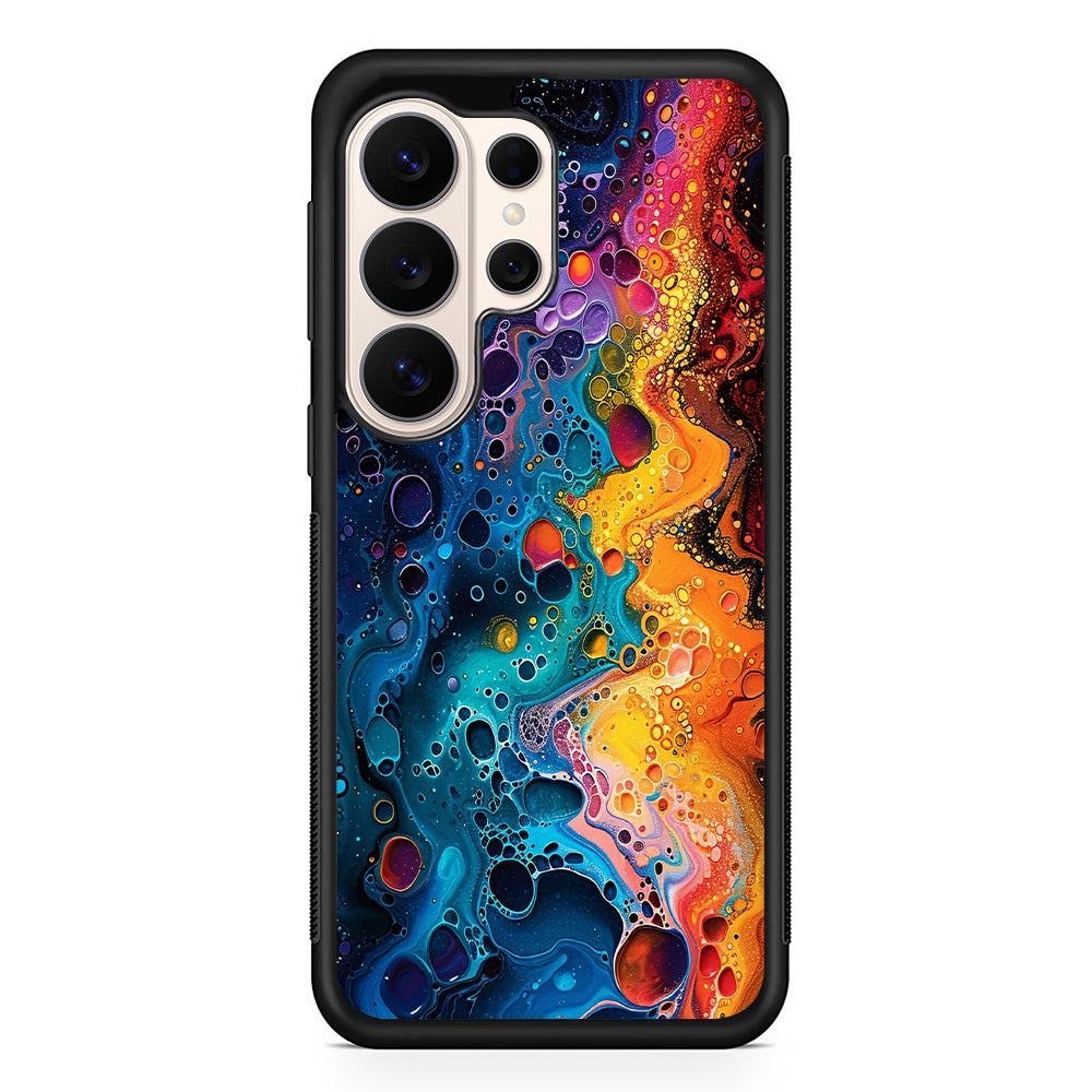 Colorful Painting with Lots of Bubbles Samsung Galaxy S26 Ultra Case | Slim Protective Case for Samsung Galaxy S26 Ultra