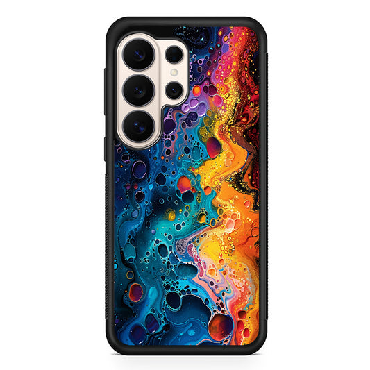 Colorful Painting with Lots of Bubbles Samsung Galaxy S26 Ultra Case | Slim Protective Case for Samsung Galaxy S26 Ultra