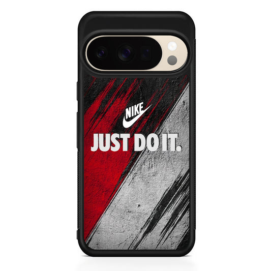Nike Texture Abstract Red White Google Pixel 10 Pro XL Case | Durable Google Pixel 10 Pro XL Cover