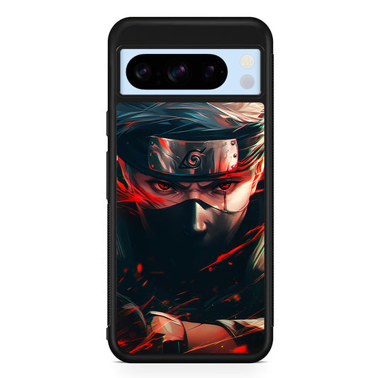 Kakashi Hatake Fighting Mode Google Pixel 8 Pro Case | Slim Rubber Case for Google Pixel 8 Pro