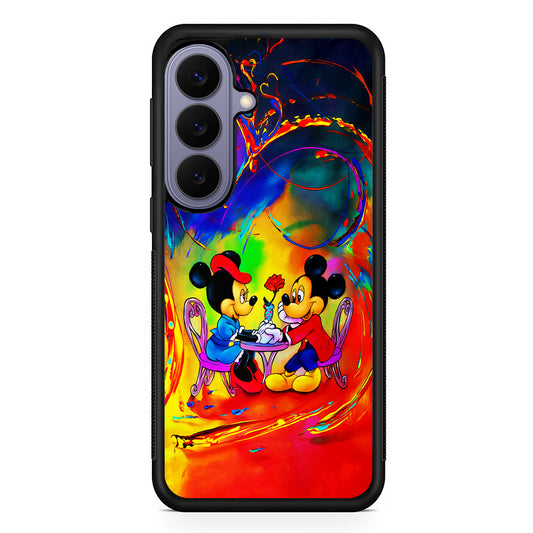 Mickey and Minnie Valentines Day Samsung Galaxy S26 Case | Durable Rubber Case for Samsung Galaxy S26