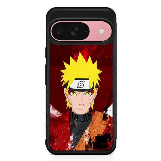 Naruto Art of Senjutsu Google Pixel 9 Case | Google Pixel 9 Protective Rubber Case