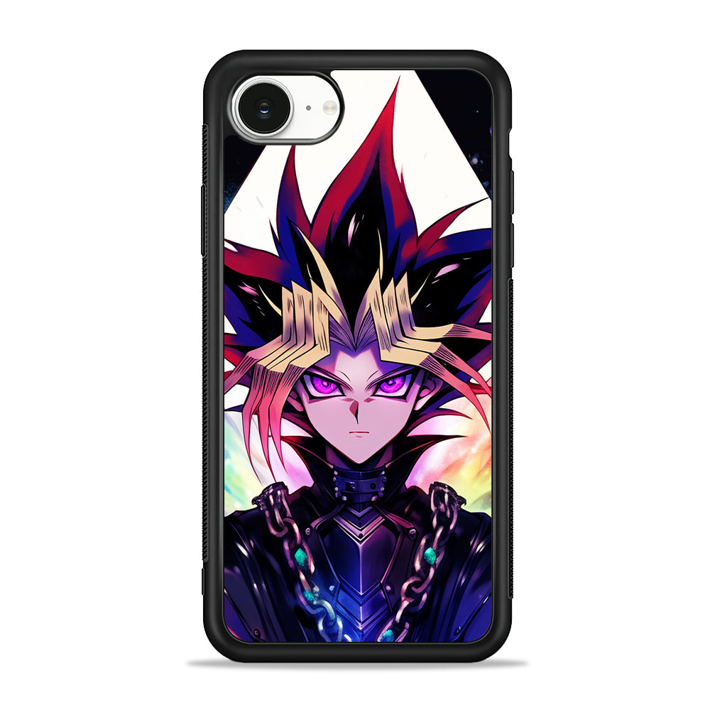 Yu-Gi-Oh Yugi Mutou Face iPhone 16e Case | Protective Phone Cover