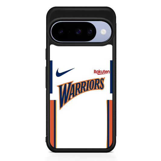 Nike NBA Warriors Jersey Google Pixel 10 Case | Google Pixel 10 Rubber Protective Case