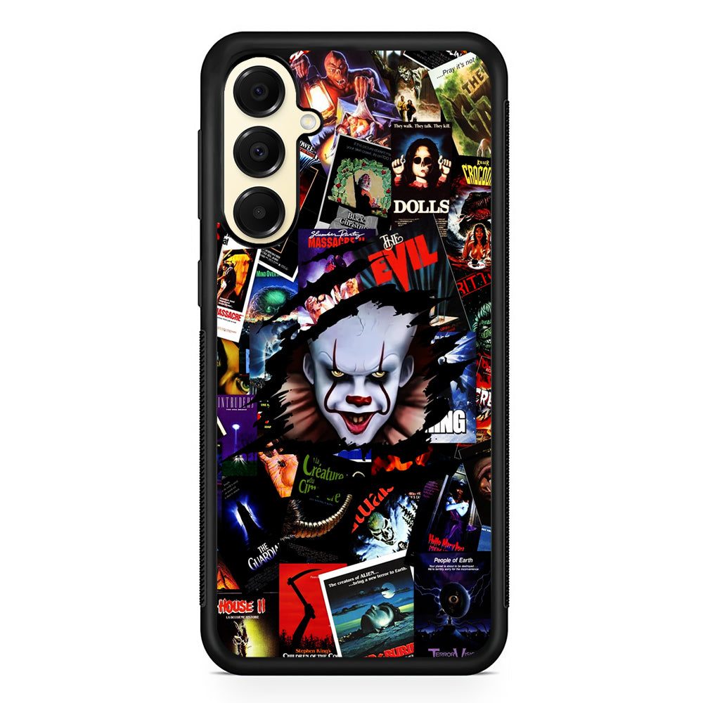 IT Clown Gaze From The Poster Samsung Galaxy A16 Case | Slim Rubber Samsung Galaxy A16 Case