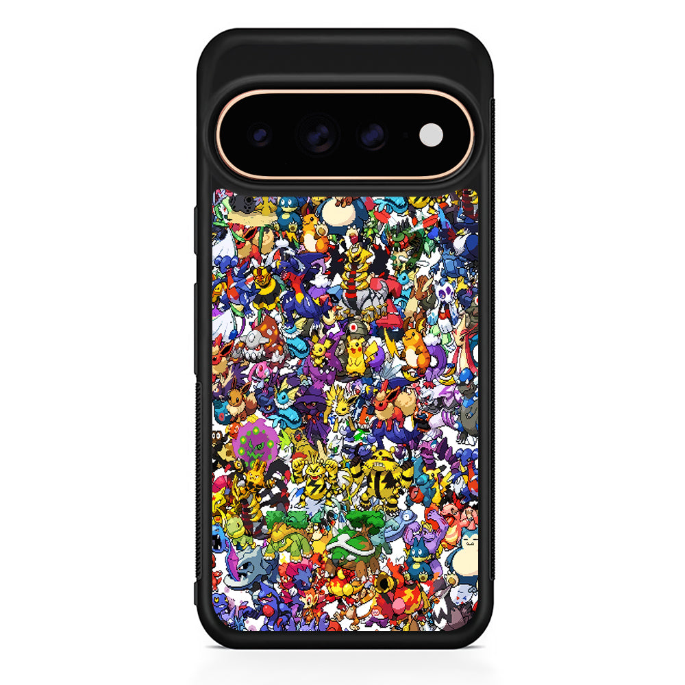 Pokemon All Characters Google Pixel 11 Pro Case - Stylish Protective Phone Case