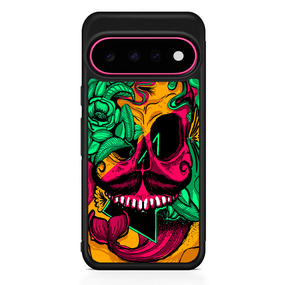 Pirates Skull Artistic Art Google Pixel 11 Case | Slim Shockproof Cover