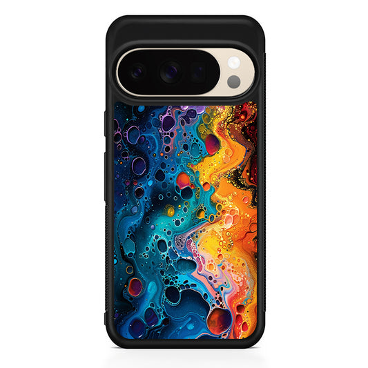 Colorful Painting with Lots of Bubbles Google Pixel 10 Pro XL Case | Slim Google Pixel 10 Pro XL Protective Case