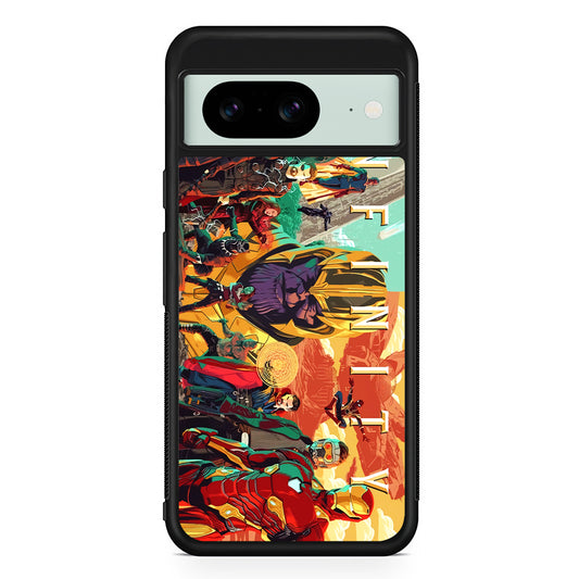 Avenger Infinity All Character Google Pixel 8 Case | Durable Protective Cover for Google Pixel 8