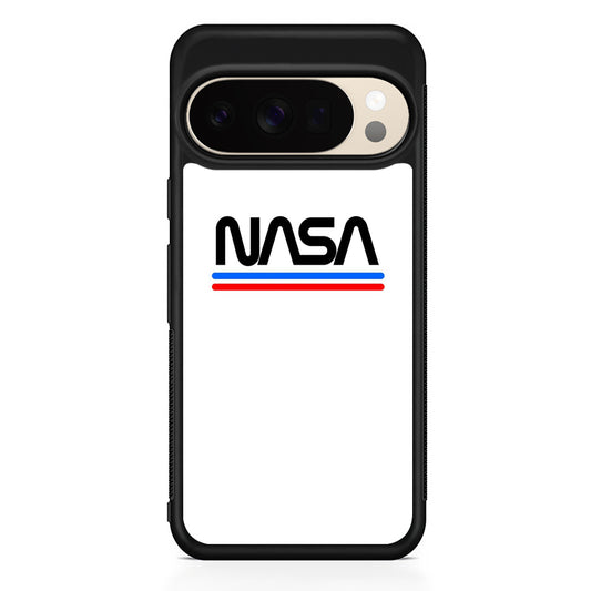 Nasa White Stripe Google Pixel 10 Pro XL Case | Slim Google Pixel 10 Pro XL Protective Case