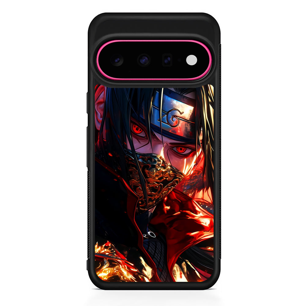 Itachi Uchiha Using a Mask Google Pixel 11 Case | Slim Shockproof Cover