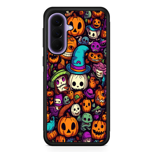 Horror Halloween Themed Samsung Galaxy A57 Case | Slim Samsung Galaxy A57 Rubber Case