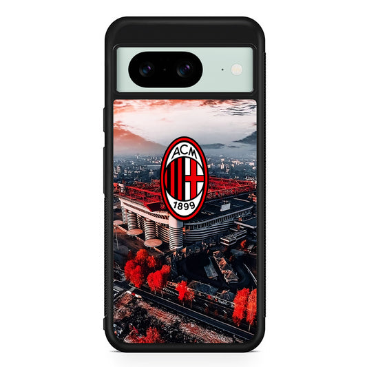 AC Milan San Siro Stadium Google Pixel 8 Case | Durable Protective Cover for Google Pixel 8