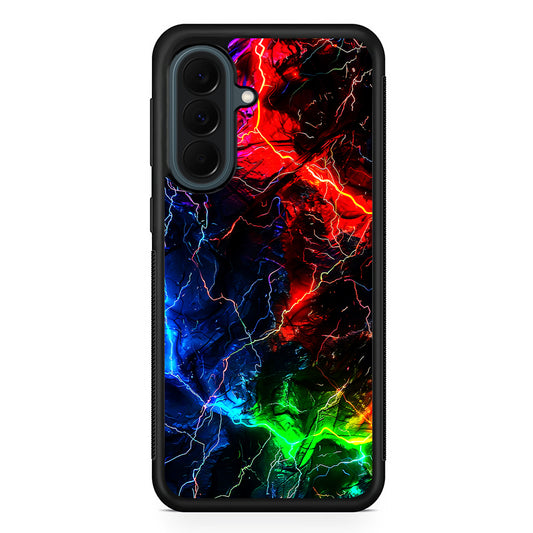 Lightning Strike at Night Samsung Galaxy A37 Case | Samsung Galaxy A37 Rubber Phone Case