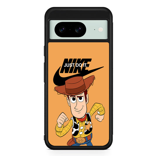 Nike Sheriff Woody Google Pixel 8 Case | Slim Rubber Case for Google Pixel 8