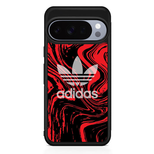 Adidas Lava Flow Google Pixel 10 Pro Case | Slim Google Pixel 10 Pro Rubber Case