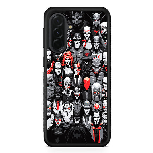 Batman Villains Character Samsung Galaxy A36 Case | Protective Rubber Cover