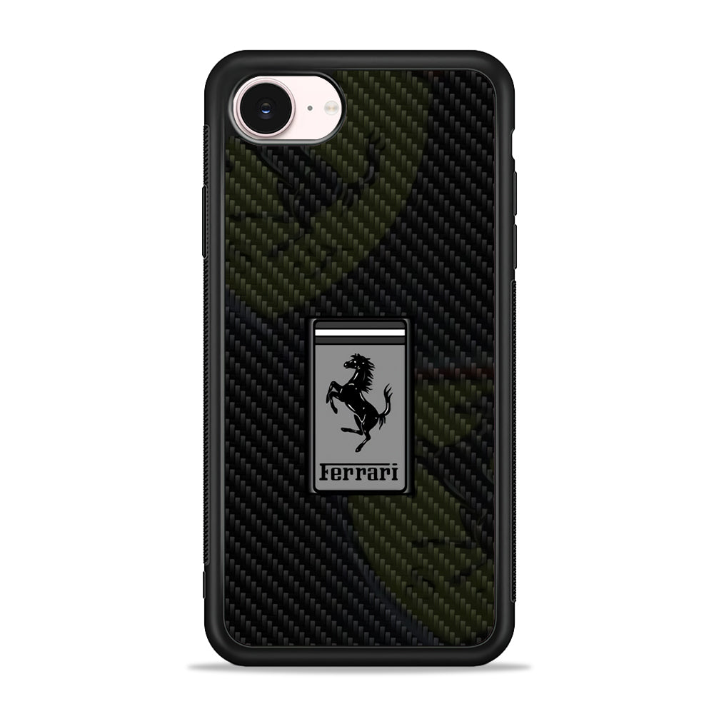 Ferrari Silvery Touch iPhone 17e Case - Silicone Case