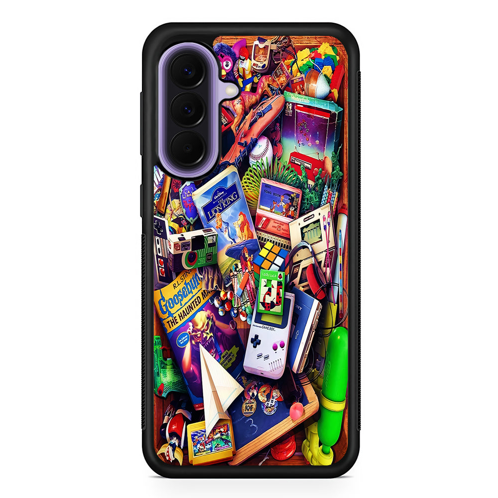 Mushup Game Vintage Samsung Galaxy A57 Case | Slim Samsung Galaxy A57 Rubber Case