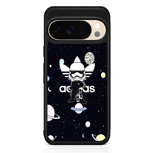 Adidas Stormtrooper Galaxy Google Pixel 10 Pro XL Case | Slim Google Pixel 10 Pro XL Protective Case