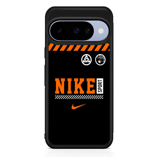 Nike Sport Line Graphics Google Pixel 10 Case | Google Pixel 10 Rubber Protective Case