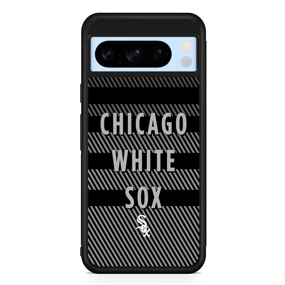 MLB Chicago White Sox Team Google Pixel 8 Pro Case | Slim Rubber Case for Google Pixel 8 Pro