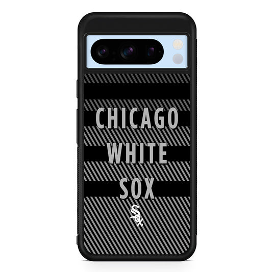 MLB Chicago White Sox Team Google Pixel 8 Pro Case | Slim Rubber Case for Google Pixel 8 Pro