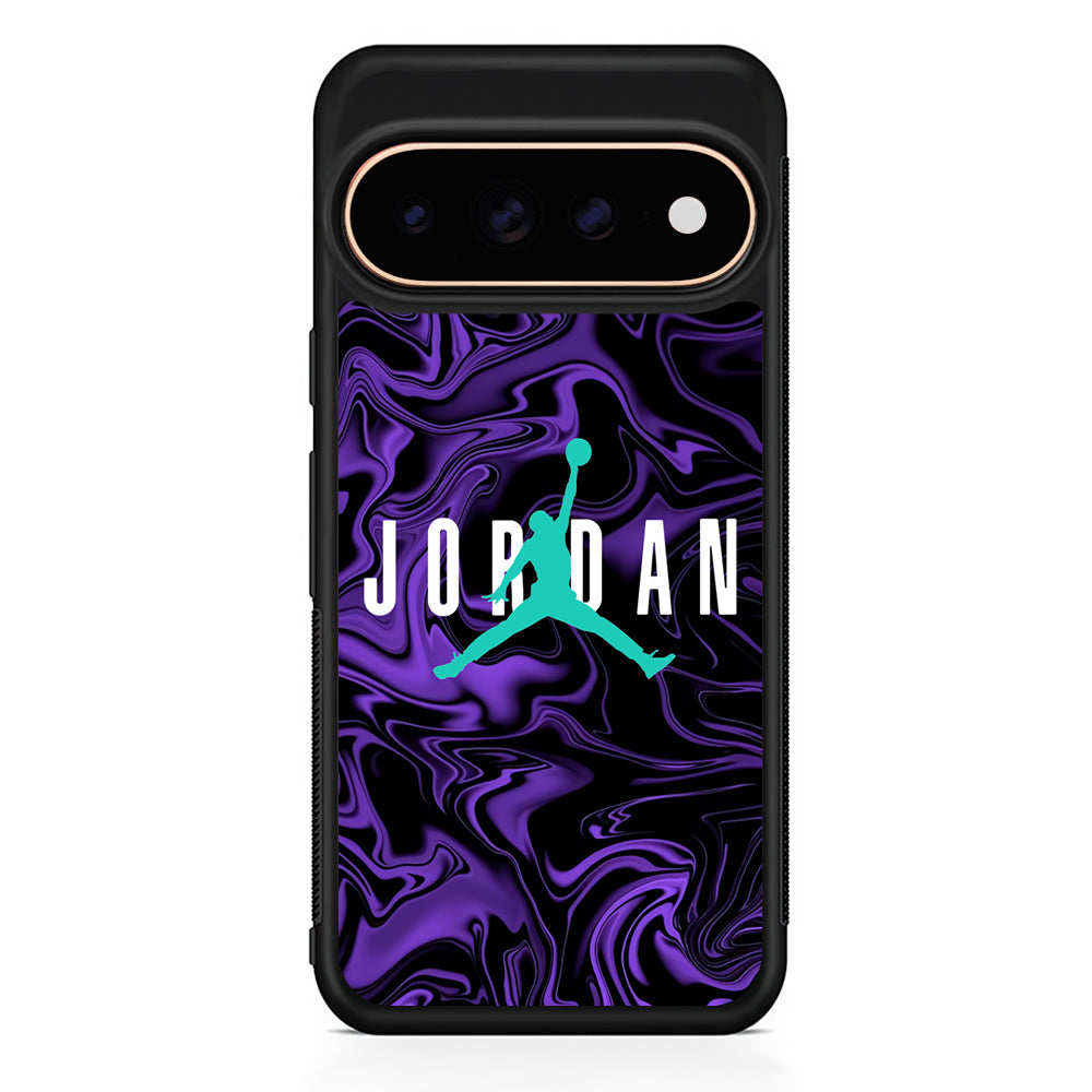 Air Jordan Purple Abstract Google Pixel 11 Pro Case - Stylish Protective Phone Case