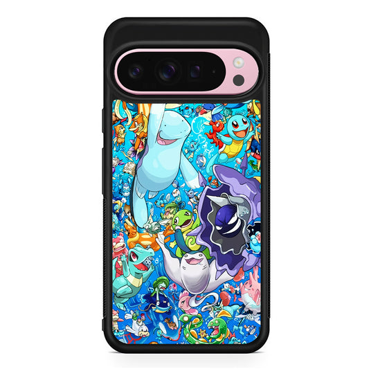 Pokemon Water Google Pixel 9 Pro XL Case | Protective Cover