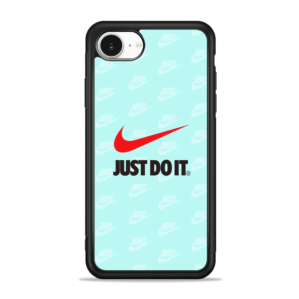 Nike Visible Blue Light iPhone 16e Case - Slim Silicone Case