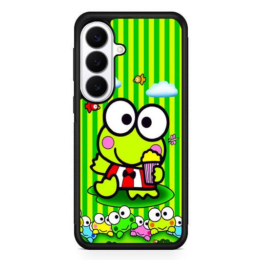 Keroppi Stripe Green Samsung Galaxy S26 Plus Case | Slim Protective Cover for Samsung Galaxy S26 Plus