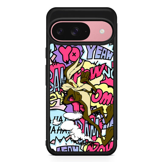 Coyote Run Too Far Google Pixel 9 Case | Google Pixel 9 Protective Rubber Case