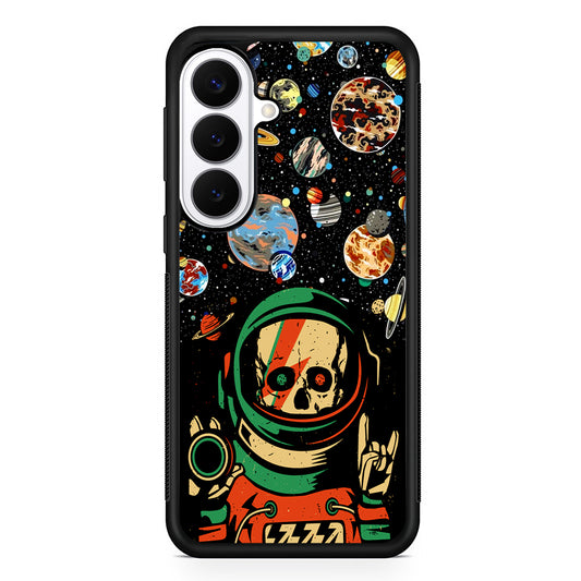 Astro Skull on The Space Samsung Galaxy S26 Plus Case | Slim Protective Cover for Samsung Galaxy S26 Plus