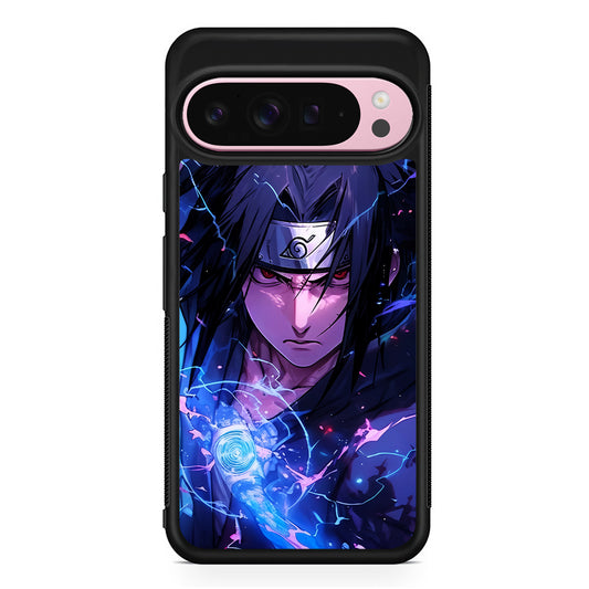 Uchiha Sasuke Serious mode Google Pixel 9 Pro XL Case | Protective Cover